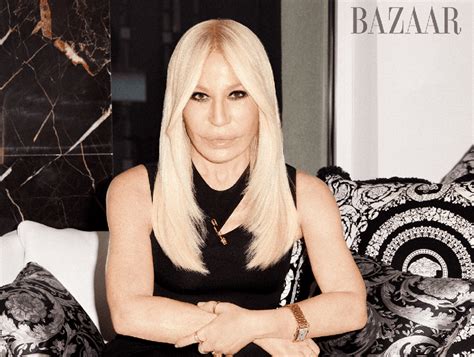 intervista donatella versace vanity fair|donatella versace.